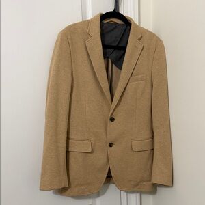 Tasso Elba Classic Camel Blazer Sports Coat Size M